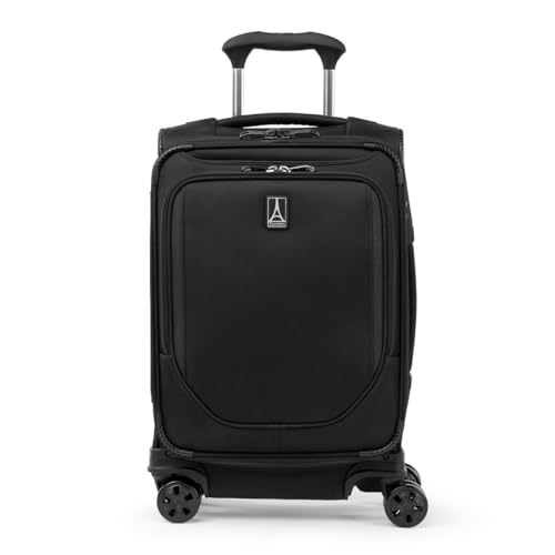 Travelpro Crew Classic Softside Carry-On Luggage, Black, 20-Inch - color: Black