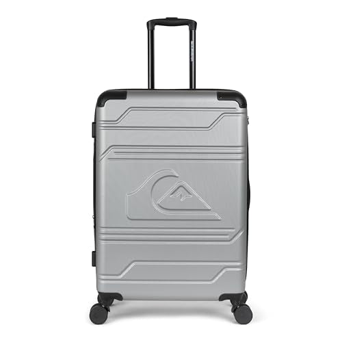 Quiksilver Rincon Suitcases Hardside Luggage with Spinner Wheels, Large 3-Piece Set (20/26/30) (Metallic Silver) - color: Metallic Silver