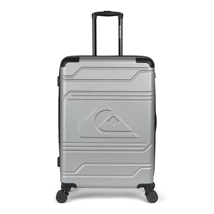 Quiksilver Rincon Suitcases Hardside Luggage with Spinner Wheels, Large 3-Piece Set (20/26/30) (Metallic Silver) - color: Metallic Silver