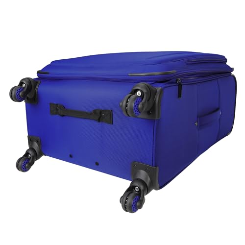 Sharper Image Odyssey 29" Expandable 8-Wheel Spinner Large Checked Luggage Suitcase, Surf the Web - color: Surf the Web, size: Large Checked