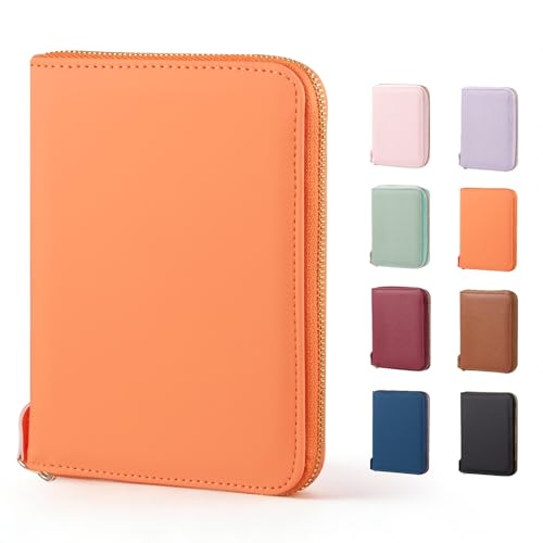 CoBak Passport Holder Cover with Safe Zipper Closure - color: Rose Gold