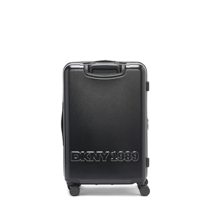 DKNY On the Go 25" Hardshell Lightweight Expandable Checked Luggage with Spinner Wheels,Black - color: Black, size: 25" Checked Luggage