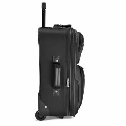 Travel Select Amsterdam Softside Expandable Luggage with Rolling Wheels, Gray, 21-Inch Carry-on - color: Gray, size: 21-Inch Carry-on