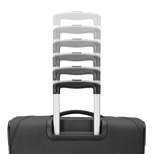 American Tourister 4 KIX 3.0 Checked-Large Softside Expandable Luggage with 4 Spinner Wheels, Black - color: Black, size: Large