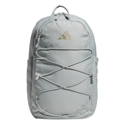 adidas Amplifier School Backpack 27L - color: Wonder Sage Green/White/Bungee