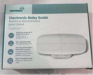 GROWNSY Digital Baby Scale & Pet Scale Up to 330 lbs, White - color: White