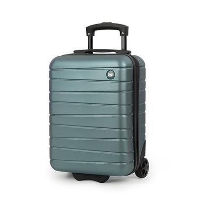 16" Carry-On Suitcase,2 Wheels,Hardshell Suitcase,NO LOCK - color: Green, size: Carry on - 16 Inch