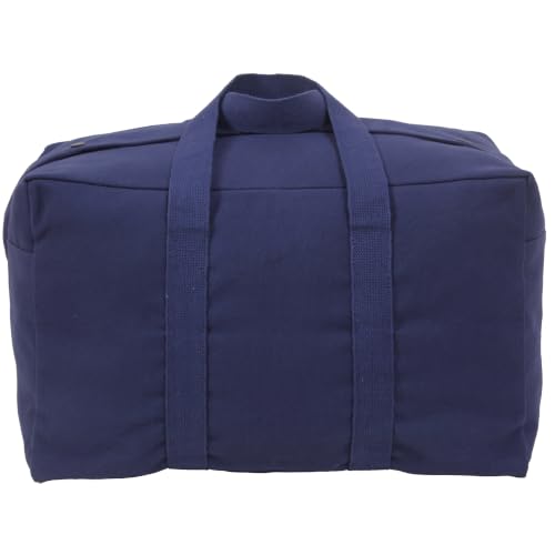 Rothco Canvas Parachute Cargo Bag, Navy Blue, 40.5L - color: Navy Blue