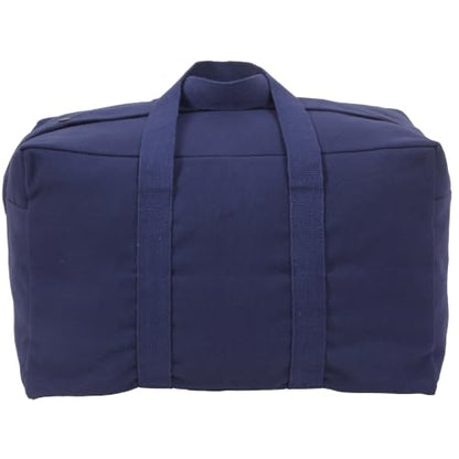 Rothco Canvas Parachute Cargo Bag, Navy Blue, 40.5L - color: Navy Blue