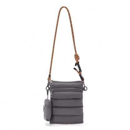 ACUARIO Crossbody Bags for Women - color: Dark Grey