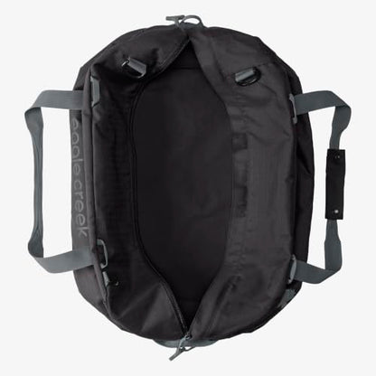 Eagle Creek No Matter What Duffel, 60L, Black | Travel Bag for Packing Organization, Bathtub Bottom, Convertible Backpack Straps, Pockets for Smaller Items, Water-Resistant