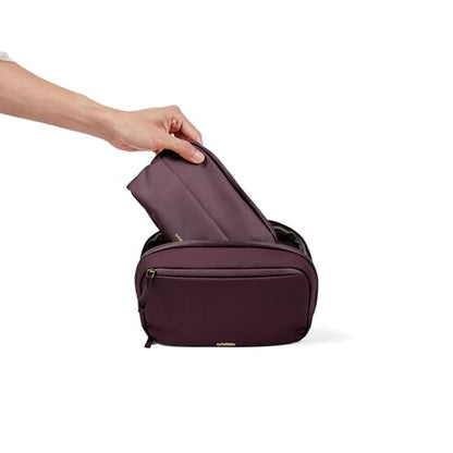 Orbitkey 2-in-1 Tech Accessory Pouch - Plum - color: Plum