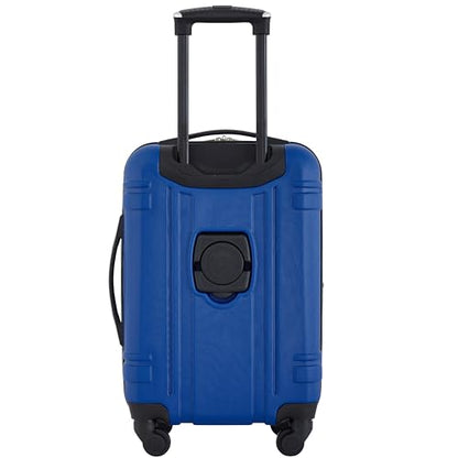 Wrangler 20" Astral Hardside Carry-On Luggage, Classic Blue - color: Classic Blue