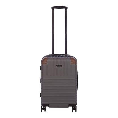 Eddie Bauer Strata Luggage | Hardside | Spinner Wheels | Expandable | Lightweight | Travel Essentials, Cinder, 22" (Carry-On) - color: Cinder, size: 22" (Carry-On)