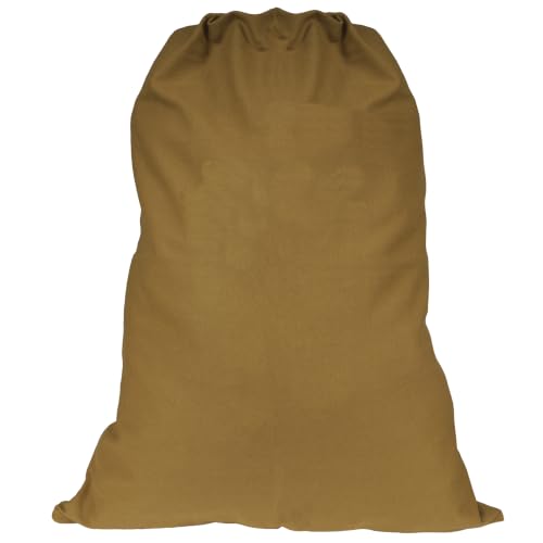 Rothco Barracks Bag, Heavyweight Cotton Canvas, Coyote Brown, 24" x 32" - color: Coyote Brown, size: 24" x 32"
