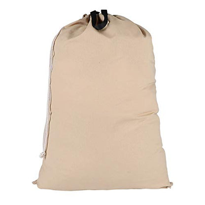 SWISSELITE Heavy Duty Laundry Bag, Large Travel Dirty Clothes Bag - color: Khaki
