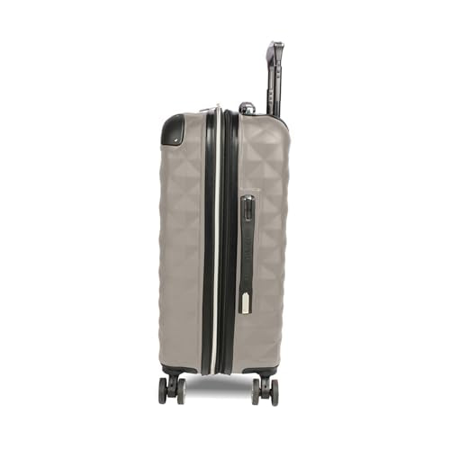 Kenneth Cole REACTION Diamond Tower Collection Lightweight Hardside Expandable 8-Wheel Spinner Travel Luggage, Rye, 2-Piece Set (20" & 28") - color: Rye, size: 2-Piece Set (20" & 28")