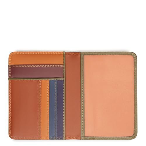 mywalit Leather Travel Passport Cover | Lucca | 3 Cards, Notes And Transparent Passport Section - color: Lucca