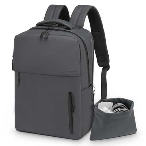20L Backpack for 15.6 Inch Laptop for Men and Women Charcoal Gray - color: Charcoal Gray