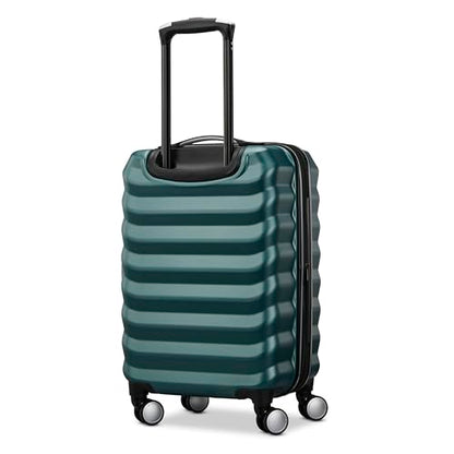 Samsonite Hard-Sided 20-Inch Lightweight Carry On Expandable Element Suitcase: Durable, 360° Spinner Wheels, Adjustable Telescopic Handle, TSA-Approved Lock - Bistro Green - color: Bistro Green, size: 20-Inch Carry-On