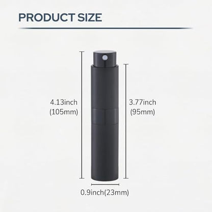8ml Travel Perfume Bottle Refillable, Atomizer Sprayer for Cologne 3PCS - color: Pink, Purple, Blue
