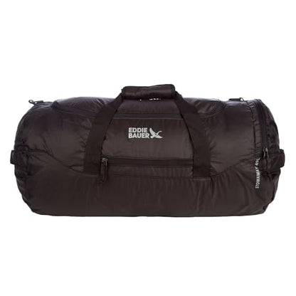 Eddie Bauer Stowaway Packable Duffel Bag, 45L, Onyx - color: Onyx