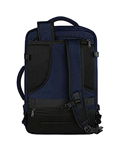Vancropak Carry on Backpack, 40L Expandable Travel Backpack for Airplane - color: Blue, size: X-Large
