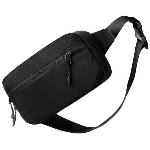 1.5L Sling Bag for Men, Travel Fanny Pack with RFID Blocking - size: 1.5L
