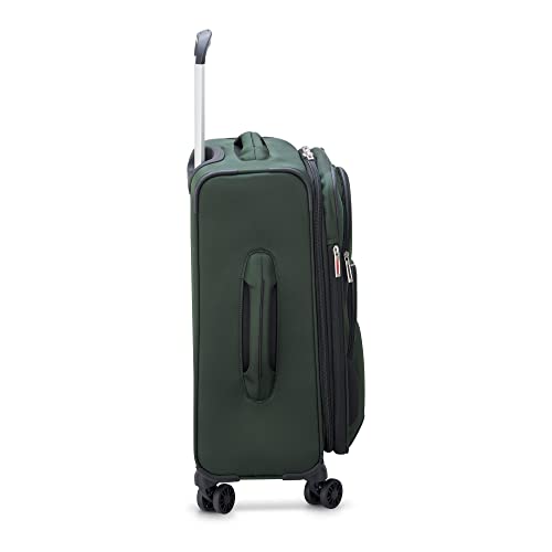 DELSEY PARIS Sky Max 2.0 Softside Expandable Luggage with Spinner Wheels, Green, 2-Piece Set (21/24) - color: Green, size: 2-Piece Set (21/24)