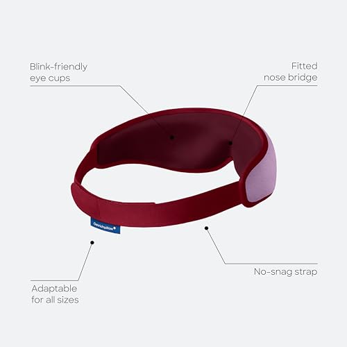 Ostrichpillow Eye Mask 3D Sleep Mask, 100% Blackout Pressure-Free, Washable - color: Dusk