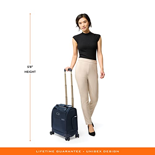 Briggs & Riley Baseline Cabin Softside Spinner Carry-On, Navy - color: Navy, size: 16" Cabin Bag
