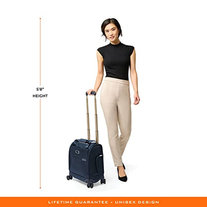 Briggs & Riley Baseline Cabin Softside Spinner Carry-On, Navy - color: Navy, size: 16" Cabin Bag