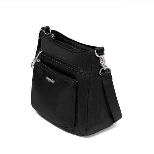 Baggallini EXPLORER ANTI-THEFT NORTHBOUND CROSSBODY - color: Black
