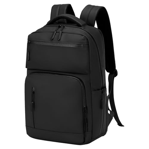 20L 15.6 Inch Laptop Backpack Anti Theft Flight Approved Black - color: Black