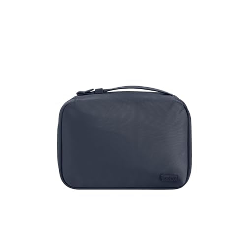 Away Small Toiletry Bag, Waterproof Travel Toiletry & Cosmetic Organizer - color: Navy Blue