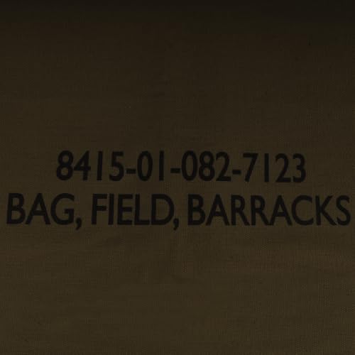 Rothco Barracks Bag, Heavyweight Cotton Canvas, Olive Drab, 24" x 32" - color: Olive Drab, size: 24" x 32"