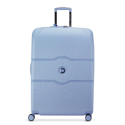 DELSEY PARIS Chatelet Air 2.0, 28 Inch Checked Suitcase, Light Blue - color: Light Blue, size: Checked-Large 28 Inch