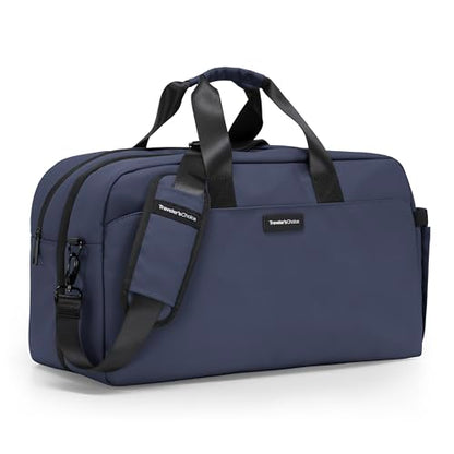 Traveler's Choice Wanderbout 27L Duffel Bag for Travel - color: Navy