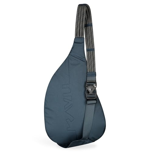 KAVU Rope Sling, Water-Resistant Crossbody Bag - color: Orion Blue