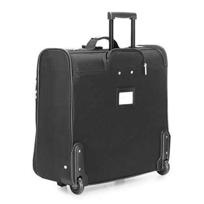 Travel Select Amsterdam Business Rolling Garment Bag, Softside Expandable Rolling 2-Wheeled Suit Carrier, Gray, One Size - color: Gray