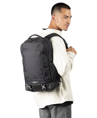 Timbuk2 Authority Laptop Backpack Deluxe, Eco Black Deluxe - color: Eco Black Deluxe