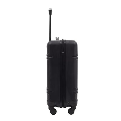 Travelers Club Skyline 22" Carry-On Spinner Luggage, Black - color: Black