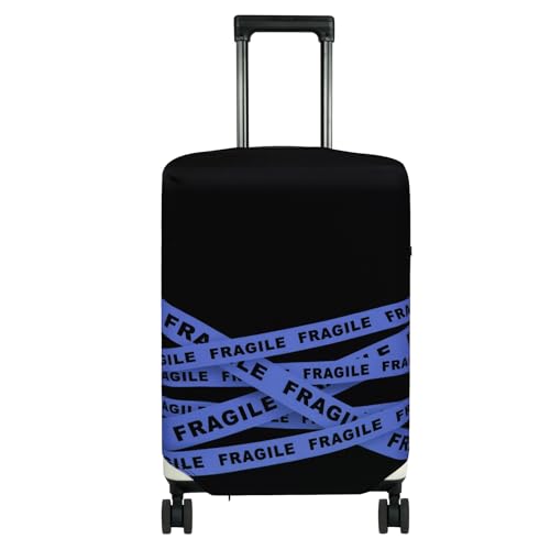 HYPER VENTURE Travel Luggage Cover Suitcase Protector Fits 23-26 Inch, M - color: Fragile, size: M