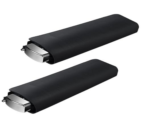 Travel Umbrella Compact Small Folding Windproof Lightweight for Women - color: 02.Black 2pcs