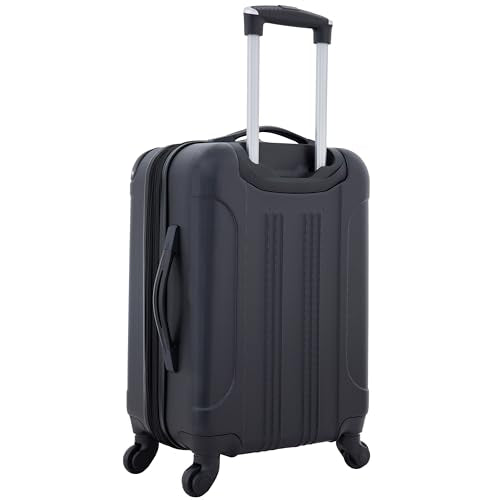 Travelers Club Chicago Hardside Expandable Spinner Luggage, Black, 22" Carry-On - color: Black, size: 1-Piece (22" Carry-On)