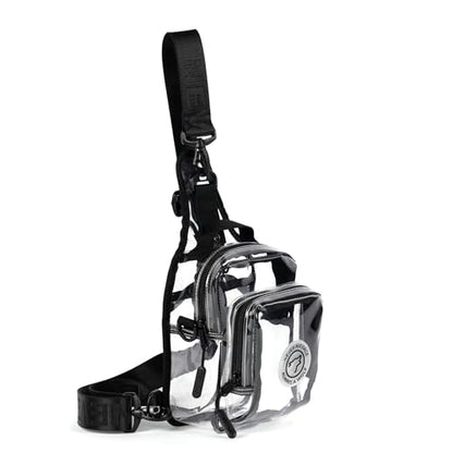 WOLFpak 4L Mini Tactical Sling Bag Crossbody - color: Clear