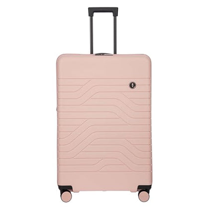 Bric's B|Y Ulisse Set of 2 Luggages with Spinner Wheels – Carry-On Airline Approved and Checked Expandable Lightweighted Hard Shell Suitcases, TSA Combination Lock - 21 Inch & 30 Inch, Pearl Pink - color: Pearl Pink, size: 2-Pieces (Carry-on & Checked-lar