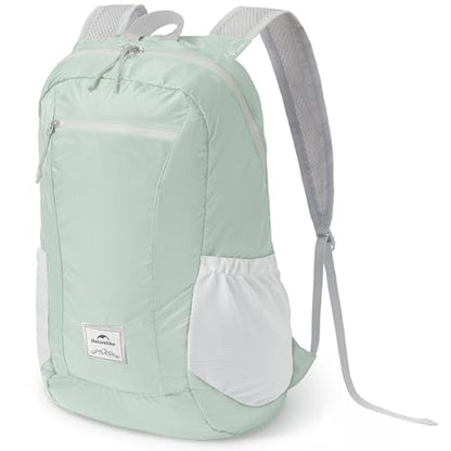 Naturehike 18L Lightweight Hiking Daypack, Waterproof Camping Packable Backpack Ultralight for Travel, Airplane, Adults - color: Mint Green, size: 18L