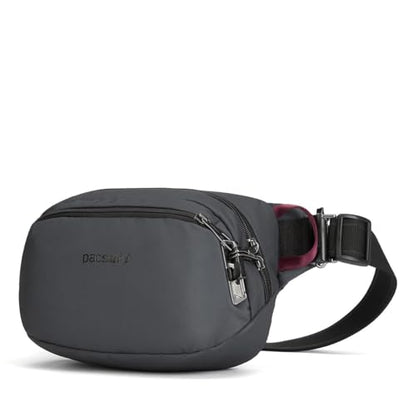 Pacsafe Vibe 100 4 Liter Anti Theft Fanny Pack-Fits 7 inch Tablet Waist, Slate - color: Slate
