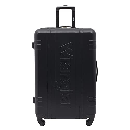 Wrangler Venture Luggage and Travel Set, Black, 7-Piece Set - color: Black